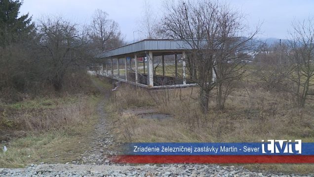 Železničná zastávka Martin Sever, UNM získala bronz, Nové online služby SSD, sypače na zimnú údržbu