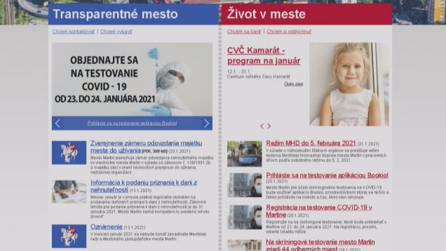 Spoločnou zodpovednosťou môžeme prelomiť nepriaznivý vývoj pandémie v Martine