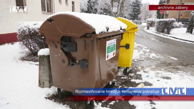 Okres Martin je čierny, rozmiestňovanie kontajnerov pokračuje, výber strednej školy v kraji