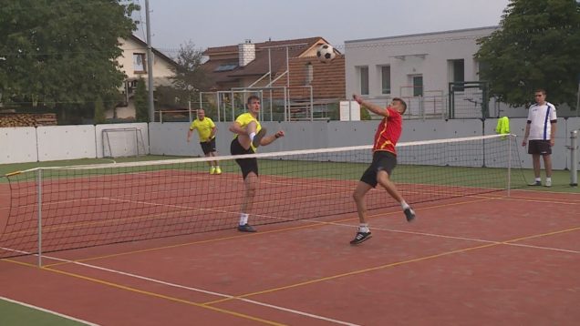 Opäť si zmerali sily na pravidelnom turnaji v nohejbale o pohár starostky obce v Žabokrekoch