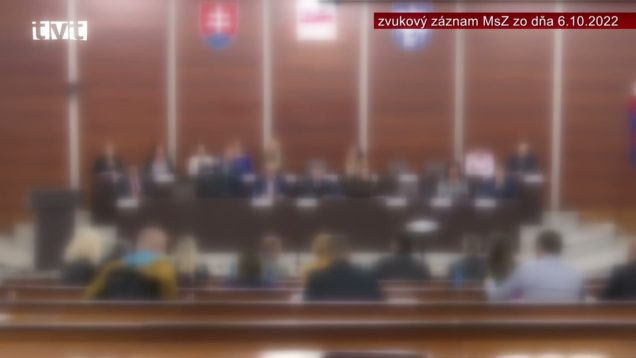 Mestské zastupiteľstvo mesta Martin dňa 6.10.2022 – zvukový záznam