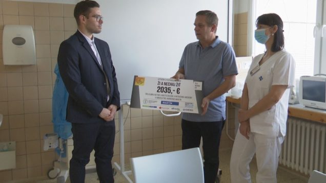 Martinský klub medikov myslí na najkrehkejších pacientov. Výťažok zo  športovo-charitatívneho podujatia vo výške 2 035 eur putoval pre  kriticky choré deti
