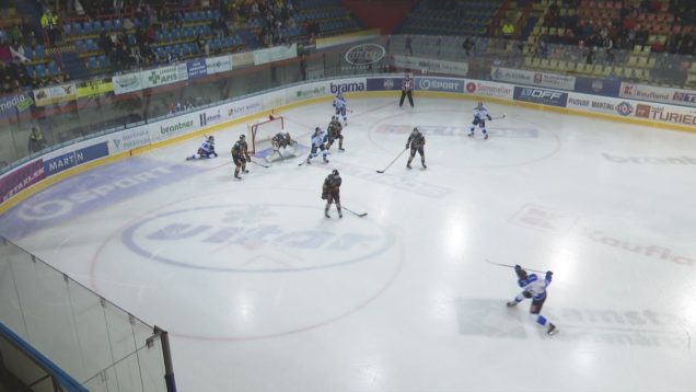 <strong><u>Martinským hokejistom na domácom ľade ide karta. V piatok porazili Topoľčany a navyše, spoľahlivý Glosár vychytal čisté konto</u></strong>