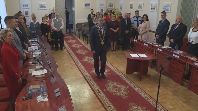 <strong><u>Staronový vrútocký primátor Branislav Zacharides a jedenásť zvolených poslancov slávnostne zložili sľub a ujali s svojich funkcií</u></strong>
