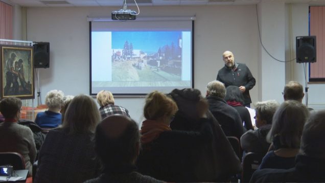 <strong><u>Igor Dobrovolný má záujemcom o históriu stále čo povedať. V diškurovaní pokračoval koncom novembra na pôde Turčianskej knižnice</u></strong>