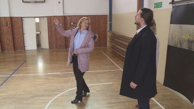 <strong><u>Viceprimátor, spolu s ďalšími pracovníkmi mesta vykonali obhliadky našich škôl. Počas nich zisťovali s čím tá-ktorá škola zápasí a ako sa vysporiadava s energetickou krízou</u></strong>