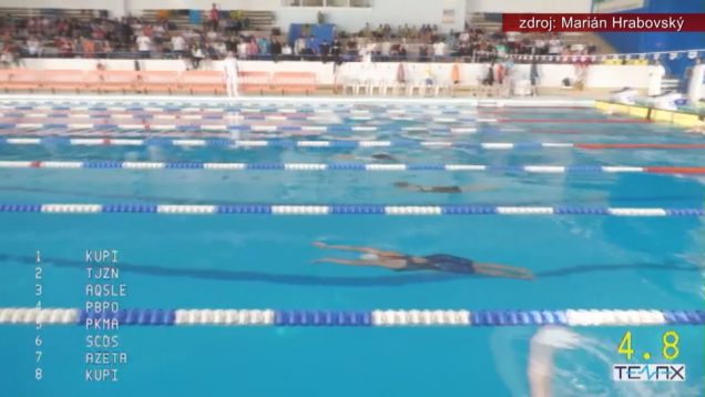 Výkony na medzinárodnej súťaži v Žiline posunuli Lauru Grucháľákovú, Richarda Púčeka a Adama Černáka na európsku plavecké súťaže