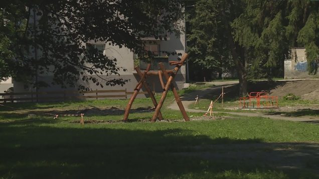 Ihrisko Rodinka, ktoré podporí fantáziu a socializáciu detí a ktorého dominantou bude drevená loď Nina už čoskoro privíta malých návštevníkov
