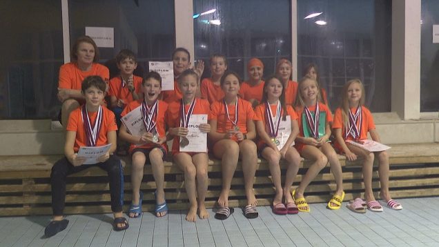 Plavecké preteky, Memoriál Jozefa Baláža, priniesli najmladším športovcom PK Martin pekné pódiové umiestnenia