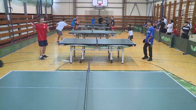 S pingpongovou raketou to ide najlepšie žiakom Hurbanky, v kategórii žiačok si prvenstvo a postup vybojovali dievčatá vrútockej ZŠ H. Zelinovej