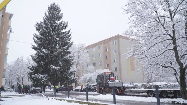V Martine sa zdvihnú mestské dane, na námestí postavili vianočný stromček, vianočný autobus, Ortopedická klinika UNM má zrekonštruované priestory úrazovky