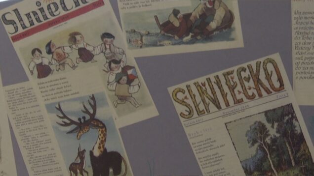 Interaktívna výstava o detskom časopise Slniečko