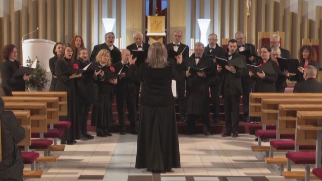 Novoročný koncert spájal. Spevokol z Telgártu spieval so zborom pri farnosti Martin – Sever