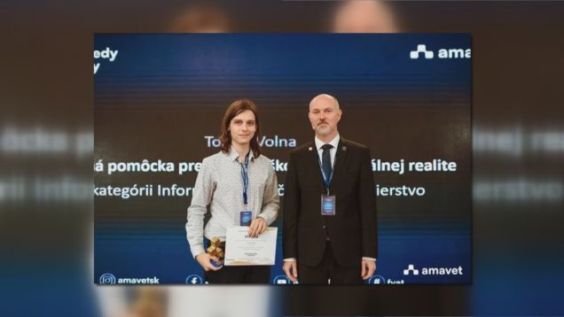 Tomáš Volna z martinskej priemyslovky bude reprezentovať Slovensko na medzinárodnej súťaži vo Švajčiarsku