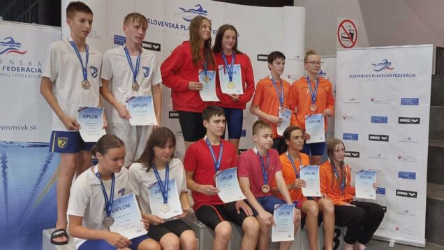 Majstrovstvá Slovenska v Poprade priniesli do domáceho plaveckého klubu množstvo medailí