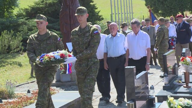 Odmietli skloniť hlavy a svoj život položili za náš dnešok. Česť a sláva hrdinom SNP