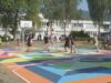 Vynovené basketbalové ihrisko pred ZŠ J. V. Dolinského v Priekope spája deti, mládež, šport aj street art umenie