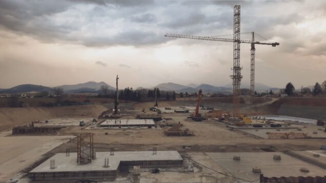 Výstavba novej nemocnice napreduje podľa harmonogramu prác