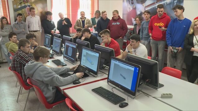 Zahraniční študenti zo Španielska, Portugalska, Holandska, Turecka či Poľska prišli v rámci medzinárodnej spolupráce na návštevu martinskej školy i celého regiónu