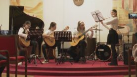 Na koncerte ZUŠ Martin zneli piesne, populárne melódie jazzové či muzikálové skladby, ktoré poznáme z rozhlasu