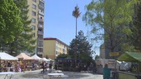 Oslava príchodu mája sa v susednom meste niesla v znamení bohatého kultúrneho programu, jarmoku a samozrejme, že nechýbal ani symbol lásky pre všetky Vrútočanky