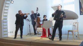 Slovak Nuevo Quinteto rozozvučalo Vrútky tangom na akardeóne, husliach a klavíri