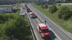 Na Hasičských dňoch zažiaril aj legendárny vrtuľník MI-8, ktorý je najnovším exponátom Hasičského múzea