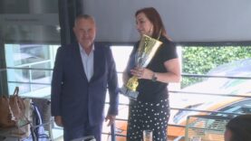 Žiaci ZŠ s MŠ Hurbanova zosadili z kráľovského trónu vlaňajších víťazov z ESŠ a vďaka zisku 20. medailí im zaslúžene patrí víťazný pohár