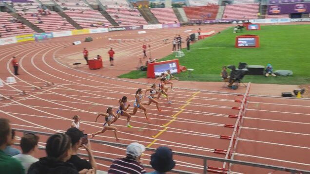 Na Majstrovstvách Európy vo Fínsku prefrčala 100 m cez prekážky v rozbehu s novým slovenským juniorským rekordom. Hoci sa rýchlejšie nebežalo ani vo finále, bronz jej unikol len o pár stotín