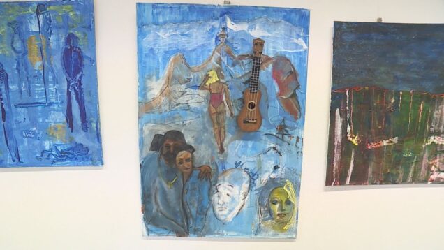 Známemu výtvarníkovi stačil jediný mesiac aby namaľoval všetky obrazy plné farieb. Svojou výstavou opäť dokázal, že tvorba je pre neho spôsobom života, nie prácou