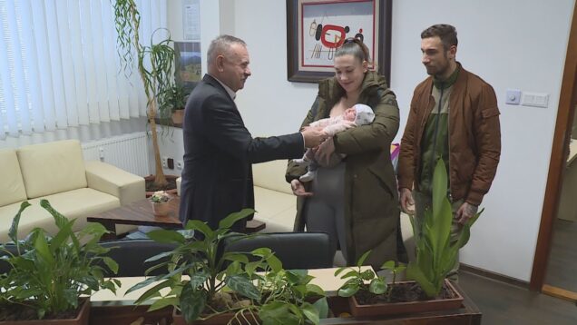 Malá princezná Lenka, prvá Martinčanka roka 2026 už absolvovala svoju prvú oficiálnu návštevu