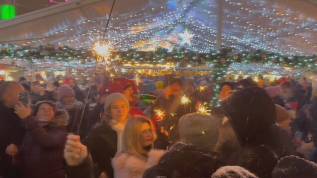 Martinčania privítali vstup do nového roka s prskavkami v rukách