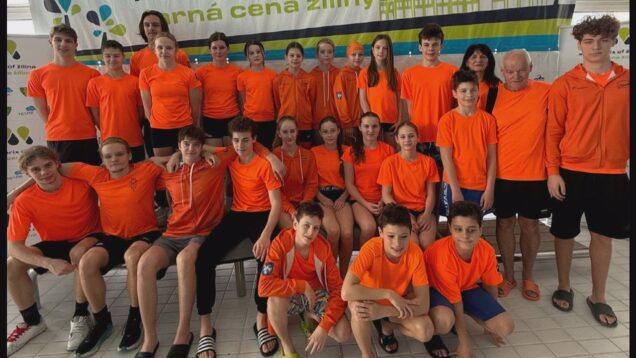 Plavecký klub Martin získal na pretekoch 7 zlatých, 12 strieborných a 5 bronzových medailí