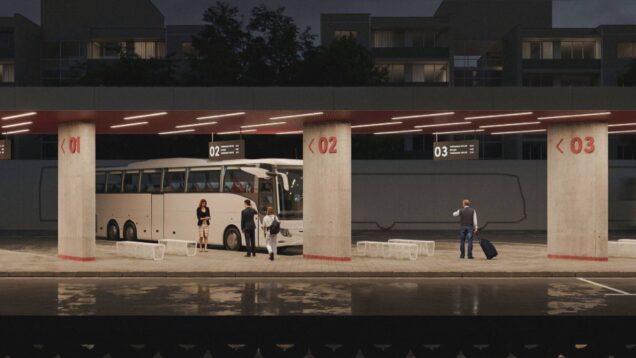 Víťazný architektonický návrh počíta s prepojením mestskej, prímestskej aj diaľkovej dopravy