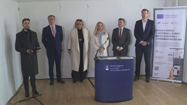 Záznam z tlačovej besedy k zahájeniu opravy a obnovy Literárneho múzea SNK