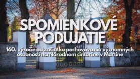 V Martine pochovávajú osobnosti slovenských dejín už 160 rokov