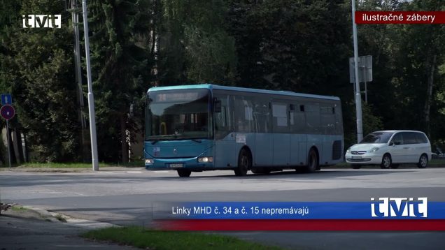 Cestovný poriadok, linky MHD č. 34 a č.15 nejazdia, obhliadky parkovania, Neonatológia opäť fialová