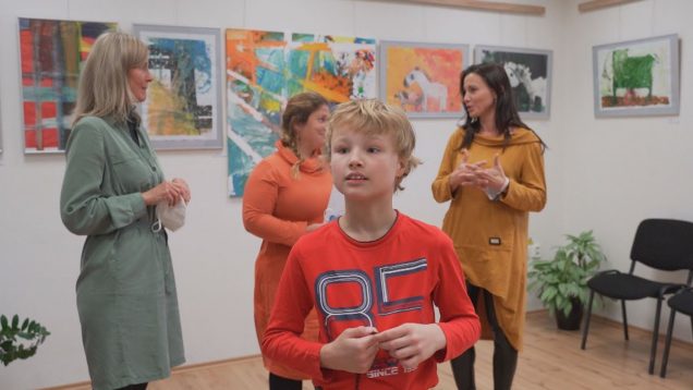 Emócie prostredníctvom svojich výtvarných diel vyjadrili deti, ktoré vnímajú svet inými očami