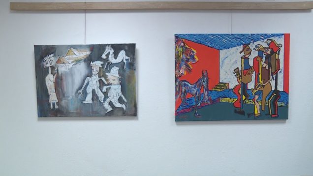 Farebná, plná fantázie a prezentujúca vnútorný vesmír autora. Taká je výstava v Turčianskom kultúrnom stredisku