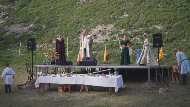 Históriu obdobia života na hrade priblížili Hradné slávnosti na Sklabini