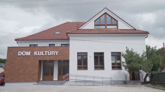 Koncerty, svadby, besiedky aj výročia. Dom kultúry v Záturčí bude slúžiť širokej verejnosti