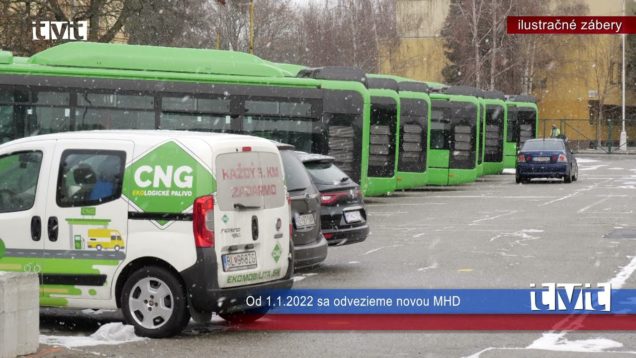 Krátke správy: nová MHD 1. a 2. januára úplne zdarma, zmena rozpočtu-komunálny odpad,dopravná karta, preddavky SAD Žilina, 30 nových autobusov na cestách v kraji