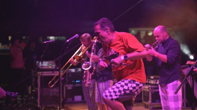 Martinčanov počas letnej ponuky Kultúrnej scény zabávala skupina Polemic