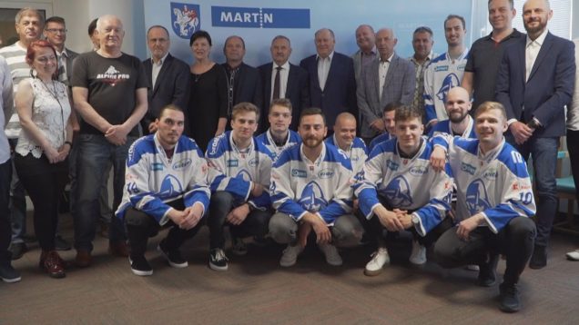 Martinskí hokejisti robia dlhodobo výborné meno nášmu mestu. Za ich výborné výkony, húževnatosť a súdržnosť im primátor mesta udelil ocenenie
