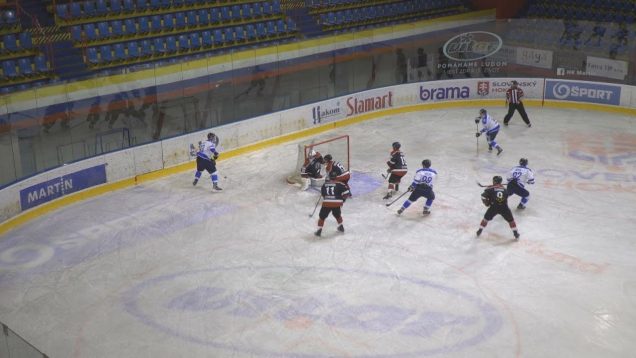 Martinskí hokejisti zatiaľ vo svojej forme nie sú. Pripísali si ďalšiu, aj keď tesnú prehru