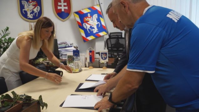 Mesto Martin a martinskí hádzanári potvrdili aj formálne svoju vzájomnú spoluprácu