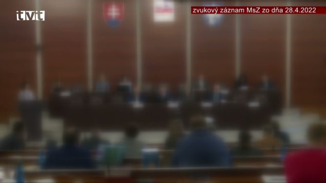 Mestské zastupiteľstvo mesta Martin zo dňa 28.4.2022 – zvukový  záznam