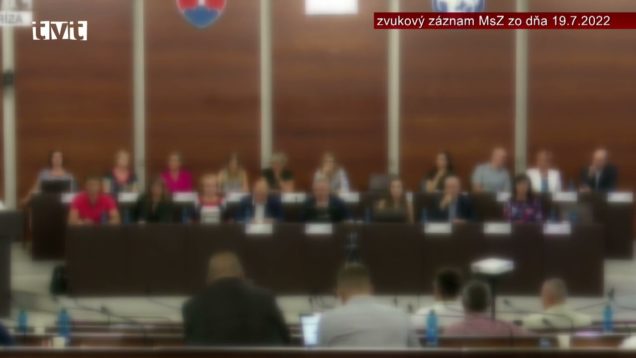 Mestské zastupiteľstvo mesto Martin 19.7.2022 – zvukový záznam