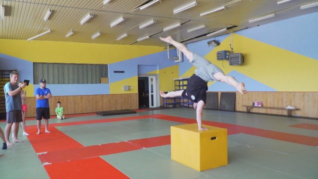 Michal Barbier, majster sveta vo fitness zasvätil malých hokejistov do tajov kvalitnej kondičnej prípravy