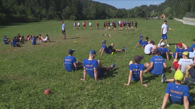 Mladí hádzanári z Turčianskej hádzanárskej akadémie zlepšujú kondíciu na letnom sústredení